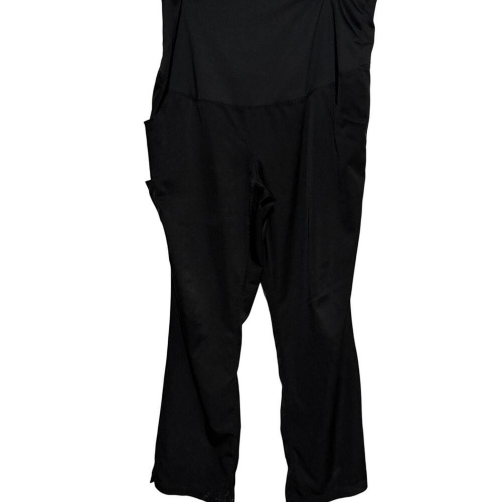 HH Works by Healing Hands Women's Black Stretch Maturity Scrub Pants Size L